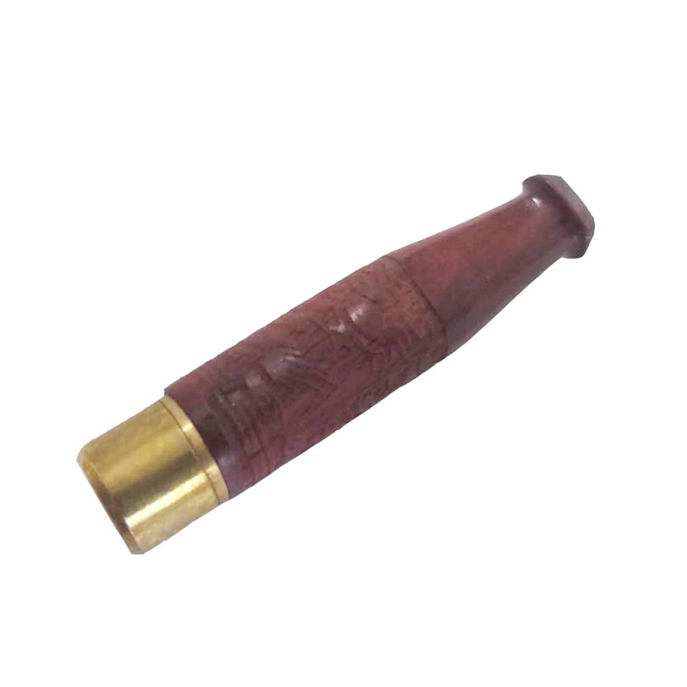 Thither Handmade Ciggarette Holder Removable Easy Cleaning Holders,Choice of Regular or Slim Size,Great for Roll -ups (Regular, Black) roll up Cigarettes (Brown-5mm)