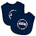 Baby Fanatic Team Color Bibs, Seattle Seahawks, 2-Count