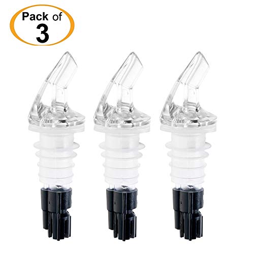 Automatic Measured Bottle Pourer - Pack of 3, 1 oz (30 mL) Quick Shot Spirit Measure Pourer Drinks Wine Cocktail Dispenser Home Bar Tools - PORE0016 (4)