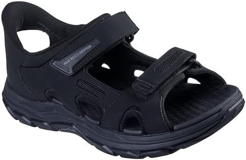 Skechers Slip-ins Tresmen Fisherman Sandals Mens 9.5 Black Bungee Hiking 205187 Skechers Slip-ins RF: Tresmen - Norvick main image 2