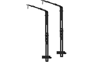 2pcs Adjustable Aquariums Light Mounting Bracket Stable Hanging Fixing Light Clamps for Fishtanks Lighting Fishtanks Lamp Bra