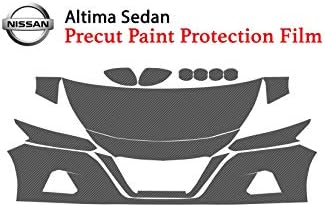 The Online Liquidator Precut Clear Bra Paint Protection Film Kit fits Nissan Altima Sedan 2019 - Full Front Vinyl Wrap Surface Safeguard Armor Cover