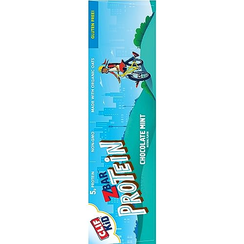 ZBAR PROTEIN – CHOCOLATE FLAVORED MINT – CRISPY SNACK BARS – MADE WITH ORGANIC OATS – NON-GMO – 5G PROTEIN – GLUTEN FREE PROTEIN BARS (15 PACK)