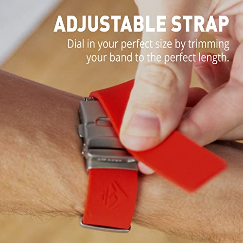 Road ID Elite Medical Alert Bracelet for Men and Women TrimtoFit Customized Silicone