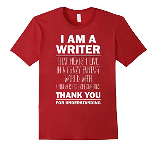 i am a writer t shirt