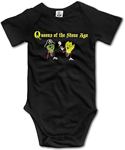 Queens Of The Stone Age Baby Girls/Boys Short Sleeve Bodysuit