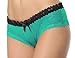 Sofishie Sexy V-Back Open Crotch Panties - Green - Large