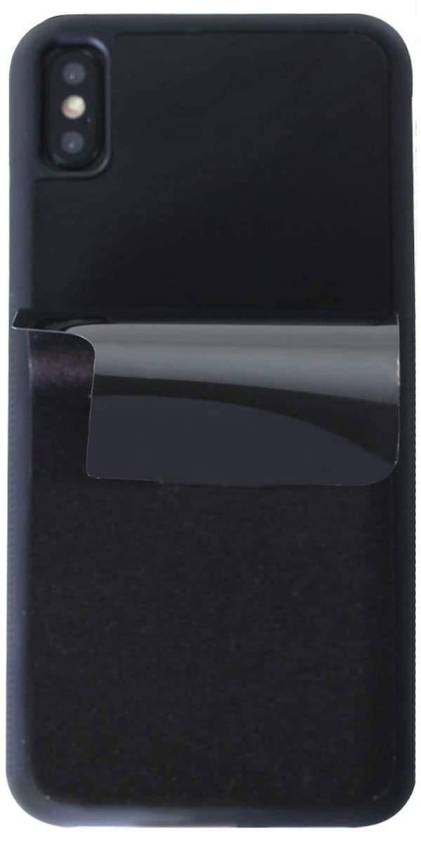 Anti Gravity Phone Case for iPhone X with Dust Proof Film, Magic Nano Hands Free Stick to Wall Anti-Gravity Case Black Anti Gravity Case for iPhone Xs