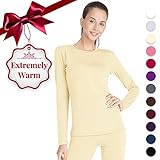 Thermal Underwear for Women Long Johns Set Fleece Lined Ultra Soft