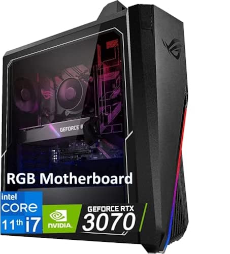 2021 Newest ASUS ROG Strix G15CE Gaming Desktop Computer, GeForce