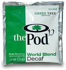 The POD, 1-Cup Coffee Pods - World Blend (Decaf) 108 Pods