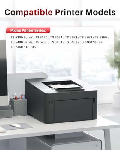 560 561 Cartridges PG-560XL CL-561XL Replacement for Canon Printer Cartridges 560 561 | Compatible with Canon Pixma TS5350 TS5351 TS5352 TS5353 TS5355 TS7451 TS7450 Printers (Black, Colour, 2-Pack)