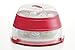 Prepworks by Progressive Collapsible Cupcake and Cake Carrier, 24 Cupcakes, 2 Layer, Easy to Transport of Muffins, Cookies or Dessert to Parties - Red