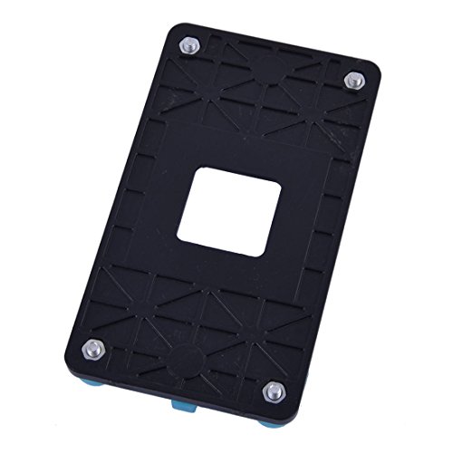 uxcell Plastic AMD CPU Fan Bracket Holder Base 3pcs Blue Yellow for AM2 AM2+ AM3 AM3+ FM1