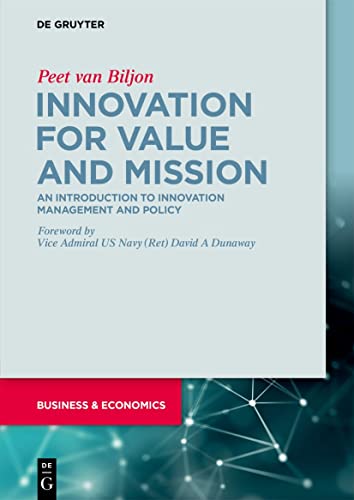 Innovation for Value and Mission: An Introduction to Innovation Management and…