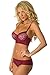 Velvet Kitten Illusion Sexy Underwire Animal Pattern Bra for Women B24299