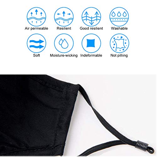 （3-7days Delivery）Elastic Band String for Mask, DIY Sewing,1/4 inch 100 Yard Braided Elastic Cord String/Elastic Rope/Bungee/Heavy Stretch Knit Elastic Spool (Black from US)