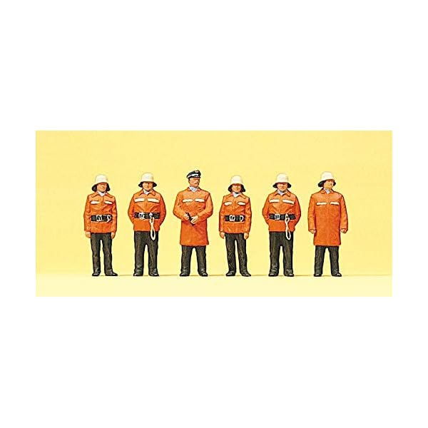 Preiser 1/87 th – pr10214 – Modelleisenbahnen – Abgelehnt Feuerwehr