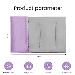 Heating Pad Microwavable with Washable Cover, 8 x