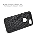 iPhone 7 Case, Moonmini Bumper Shock Absorbing Hybrid Hard Back Cover Slim Thin Protector for iPhone 7 - Black