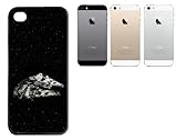iPHONE 5s HARD CASE WITH PRINTED DESIGN STARWARS MELINIUM FALCON