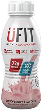 UFit Protein Shake Drink Strawberry 310ml