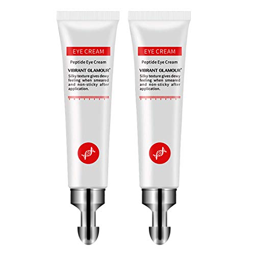 2PCS Magic Anti-age Eye Cream, Anti-wrinkle and Firming Eye Cream, Cayman Eye Cream for Wrinkles, Crows Feet, Fine Lines, Dark Circles, Puffiness – Pouch and Wrinkles Restore the Plump Elasticity