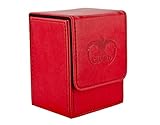 Deck Box, Leather Red