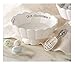 Mud Pie Got Chocolate Scalloped Candy Dish, White