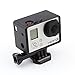 Nechkitter Border Frame Mount for GoPro Hero4 Hero3+ Hero3 LCD Bacpac, Protective Housing Case and Extension Frame Mount for Hero 4 3 3plus