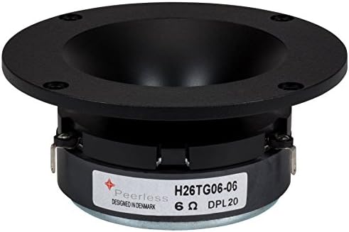 Tymphany H26TG06-06 1" Silk Dome Tweeter with Waveguide 6 Ohm