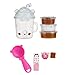 Num Noms Snackables Silly Shakes - S'Mores Frappe Slime Toy, Multicolor