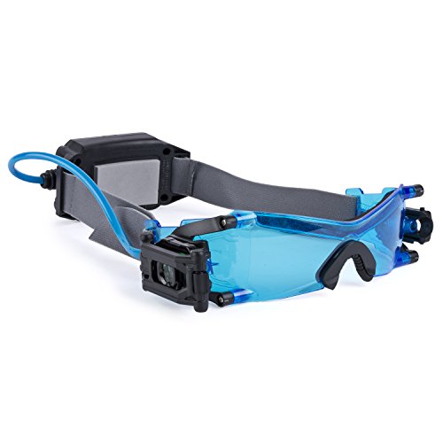 Spy Gear Spy Night Goggles Features Lighted Blue Lenses, Retractable