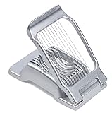 Ortarco Egg Slicer for Hard Boiled Eggs, Aluminum