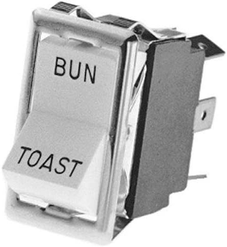 Savory 21351Sp Bun-Toast Switch 7/8 X 1-1/2 Dpdt 1/4" Tabs Savory Toaster Cg-30 Rt2-Vs 421040