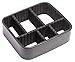 Cosmetic Travel Bag - Make Up Bags for Women - Makeup Travel Organizer - Big Makeup Bag - Large Makeup Case with Adjustable Dividers by Ramaka Solutions (10”L x 3.5”W x 9”H) Black and White
