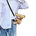 SM.Y.Toys & Accessories Soft Plush Shoulder/Crossbody Mini Bag W/Mini Pocket for Kids. (Rilakkuma)