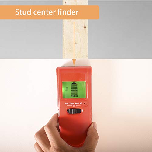 Stud finder,Multi- Scanner Metal and AC Live Wire Detector, Deep Scanning Kuled