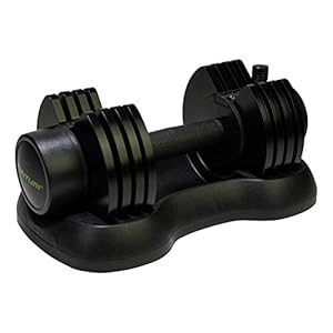 Tunturi Selector Dumbbell, verstelbare dumbbell, tot 12,5 kg, stappen van 1,25 kg