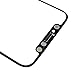 VEKIR Screen Glass Lens Replacement with Cover Net for Speaker for Apple iPhone X