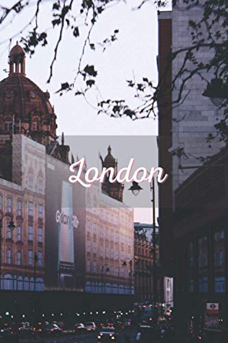 Notebook London Streets Harrods Knightsbridge