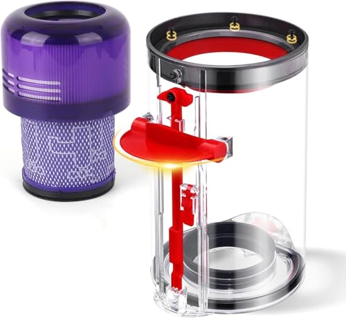 LBOYLOVE® Canister Replacement Kit for Dyson V11 V15 SV14 SV15 SV22 Vacuum Cleaner, Dust Bin and Filter Replacement for Dyson Vacuum Cleaner, Compare to Part no. 970050-01 and Part no. 965443-01