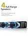 Mpow Sound bar for TV 40 Watt 29-Inch 4 Speakers Strong Bass 2.0 Channel Wireless Bluetooth 5.0 Audio Speakers for TV 3D Stereo Surround, HDMI/Optical/AUX/RCA/USB Connection, Remote Control Includedthumb 1