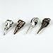 CarEase 20pcs Mix Style Alloy Phantom Raven Bird Skull Head Pendant Charms Necklace Jewelry Making Supplies