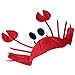 ASSUN TUDACVTE Crab & Lobster Hat - 3D Seafood Party Costume Accessory