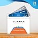 Mata1 Card Protector (Clear, 4x3 Inch, 100 Pack), Waterproof Horizontal Plastic Badge Holder for ID Name Badge with Zipper