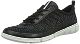 ECCO Men's Intrinsic Knit Sporty Lifestyle, Black/Moonless, 42 EU/8-8.5 M US