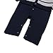 Baby Boy Romper, 1Pcs Toddler Gentleman Formal Outfit Set with Suit Vest & Bowtie