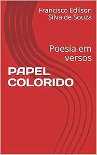 Livro PAPEL COLORIDO: Poesia em versos