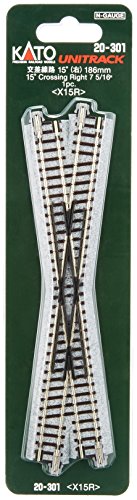 N 186mm 7-5/16" 15-Degree Right-Hand Crossing